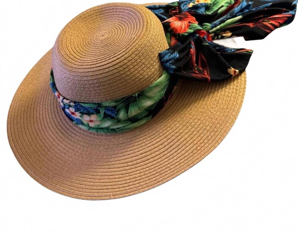 NEW STYLE & CO. women’s wide sun hat in brim spf 50+